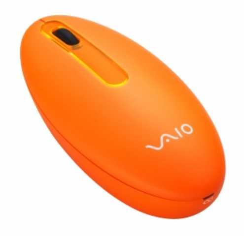 Mouse Bluetooth Sony Bms20b Naranja